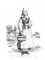 Крашевський Юзеф. Різне про Волинь. Гравюра за рисунком Ю. І. Крашевського. Jozef Ignacy Kraszewski. Wspomnienia Wolynia, Polesia i Litwy.Paryz: Drukarnia J. Claye, 1860